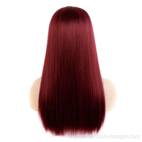 FAZHIYUAN 99J Brazilian Colorful Silky Straight Deep Short Water Wave Bob Kinky Curly Synthetic Headband Wigs